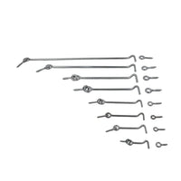 Door hooks latches for external doors hook and eye holders to stay open