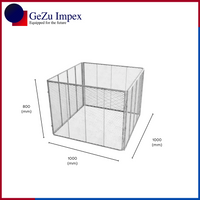100 x 100 x 80 cm / Hot Dip Galvanized