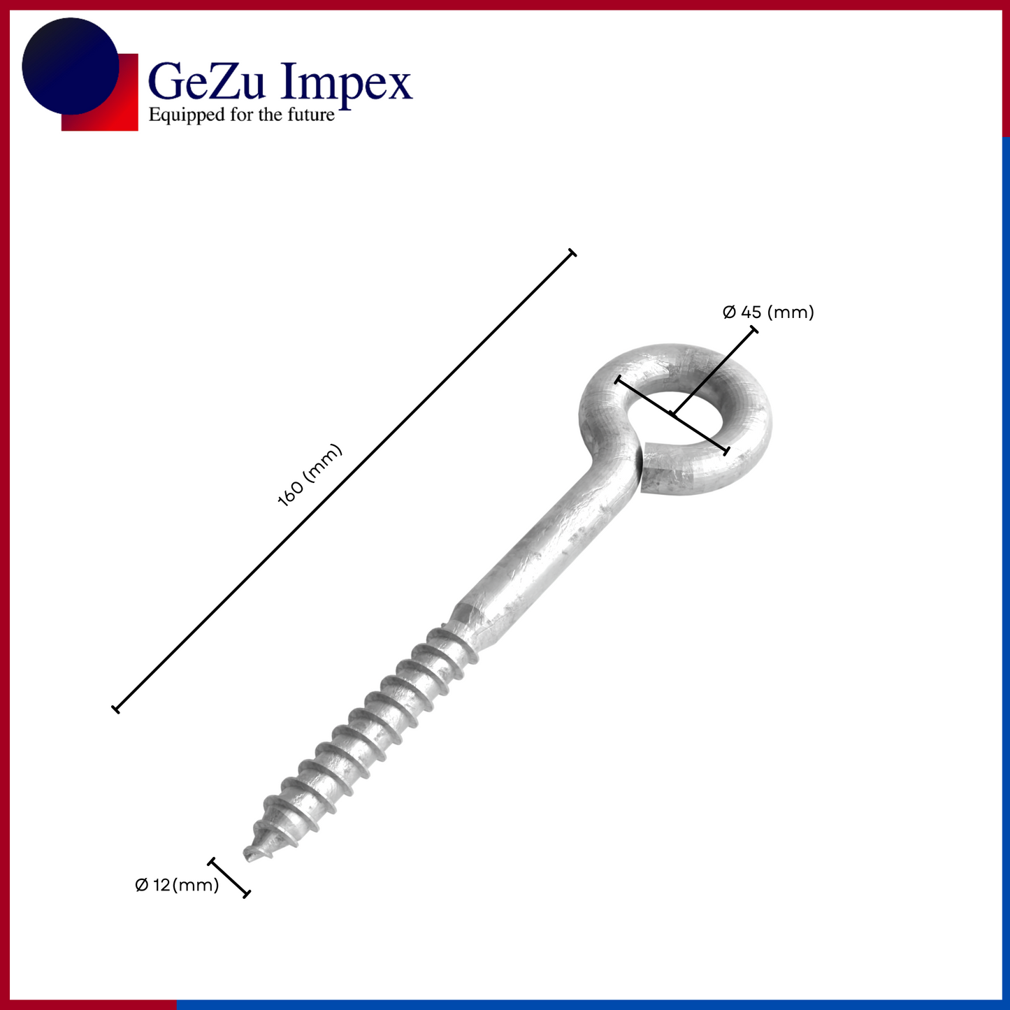 160 mm / Galvanized