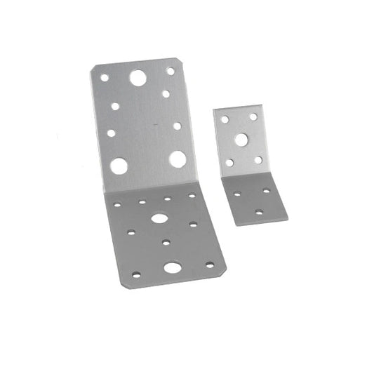 Angle Bracket joining plates for wood metal mending flat brackets perforated sheet Connecting connector