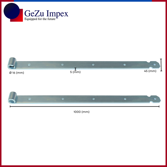 Gate band hinge