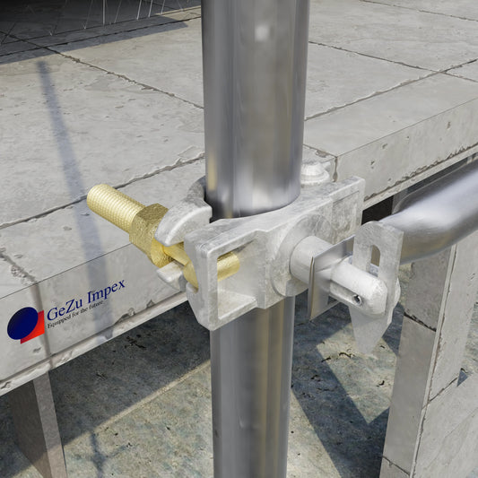Scaffolding coupler tube clamp with Bolt