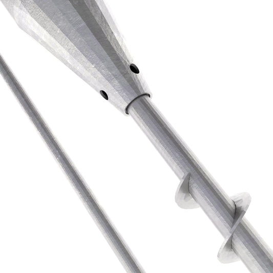 Screw in rotary universal spike