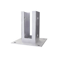 Square post support base