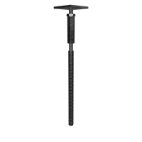 post support adjustable elevated base height adjust holder 